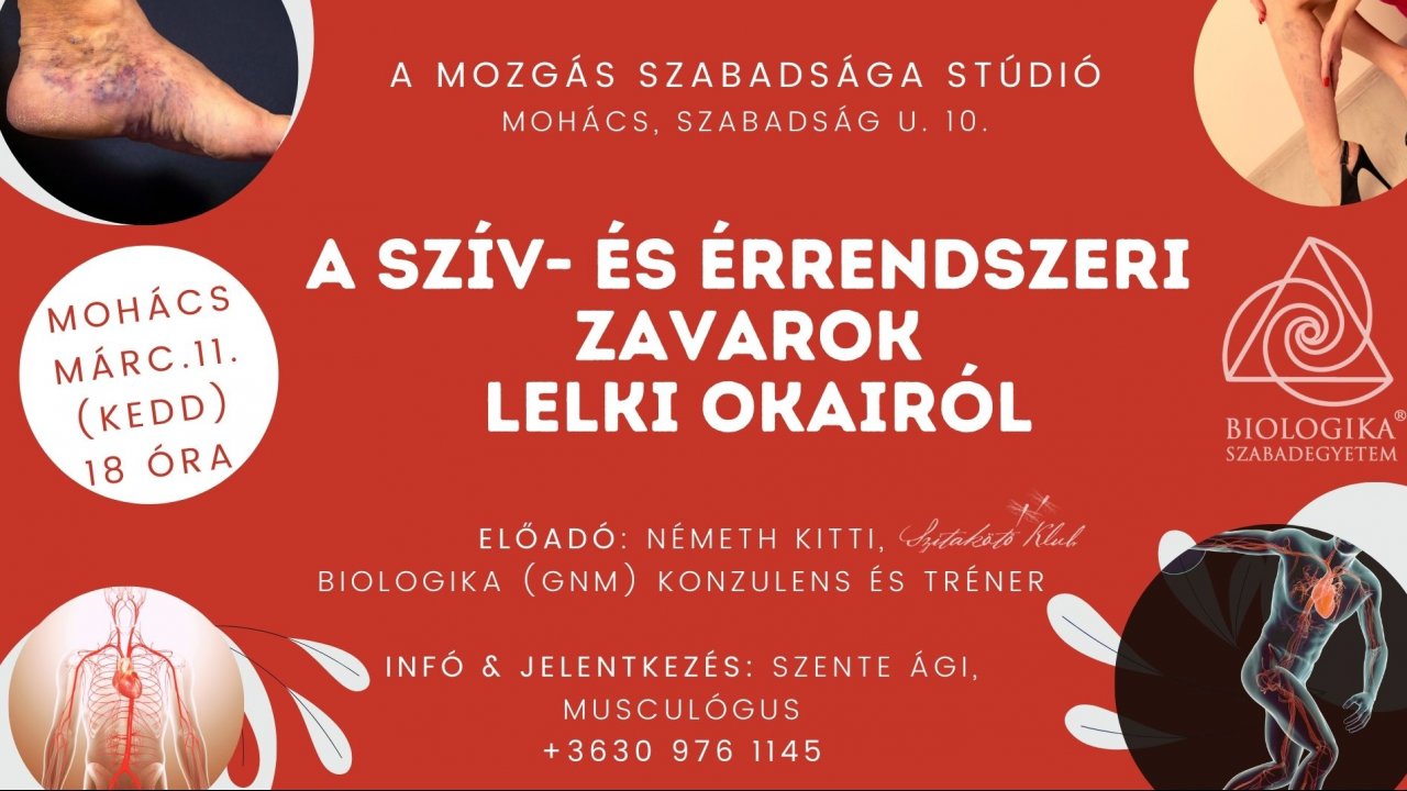 Szív- és érrendszeri zavarok lelki okai / MOHÁCS