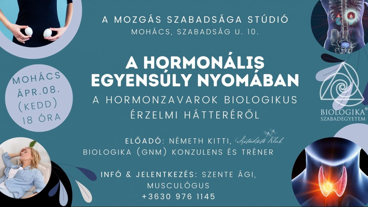 A hormonzavarok lelki okairól / MOHÁCS