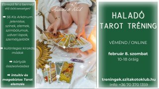 Haladó Tarot Tréning / szombati opció