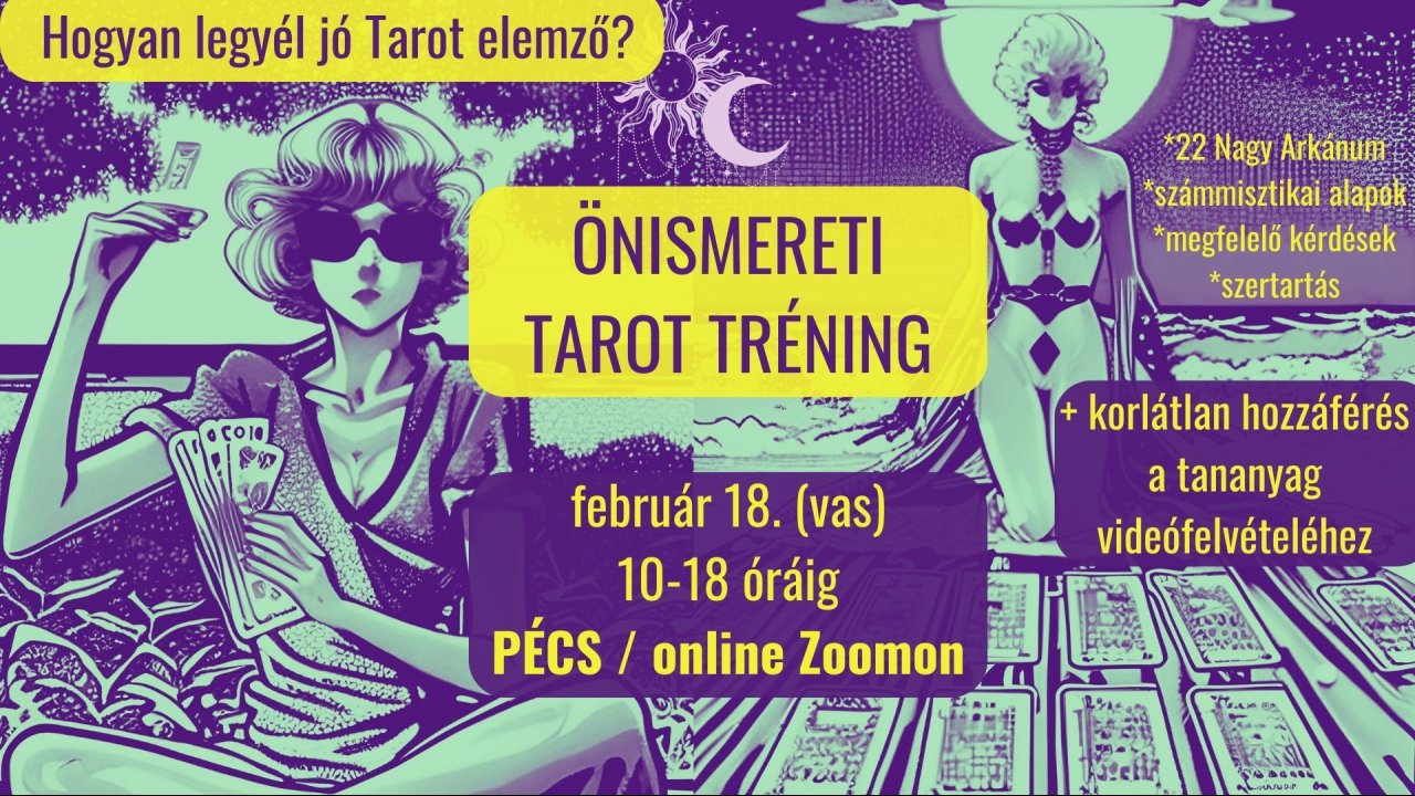 Önismereti Tarot Tréning (PÉCS / online is)