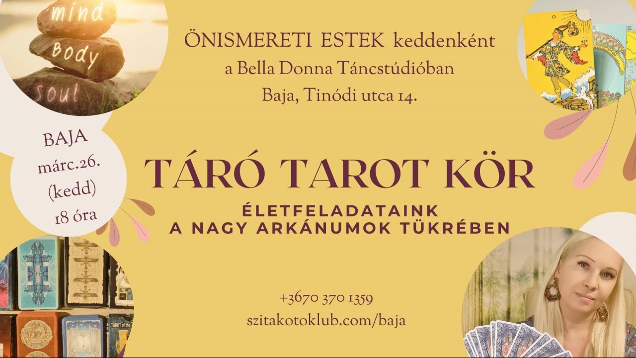 Táró Tarot Kör BAJA