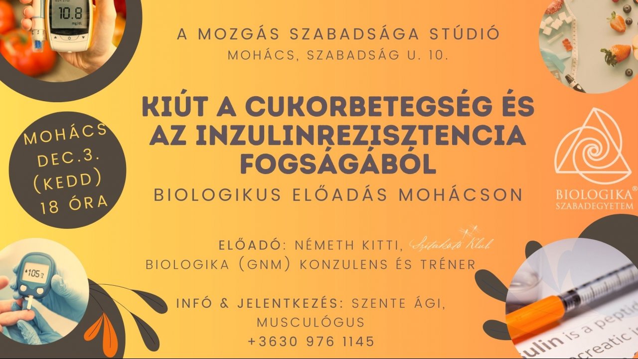 Cukorbetegség és inzulinrezisztencia / MOHÁCS