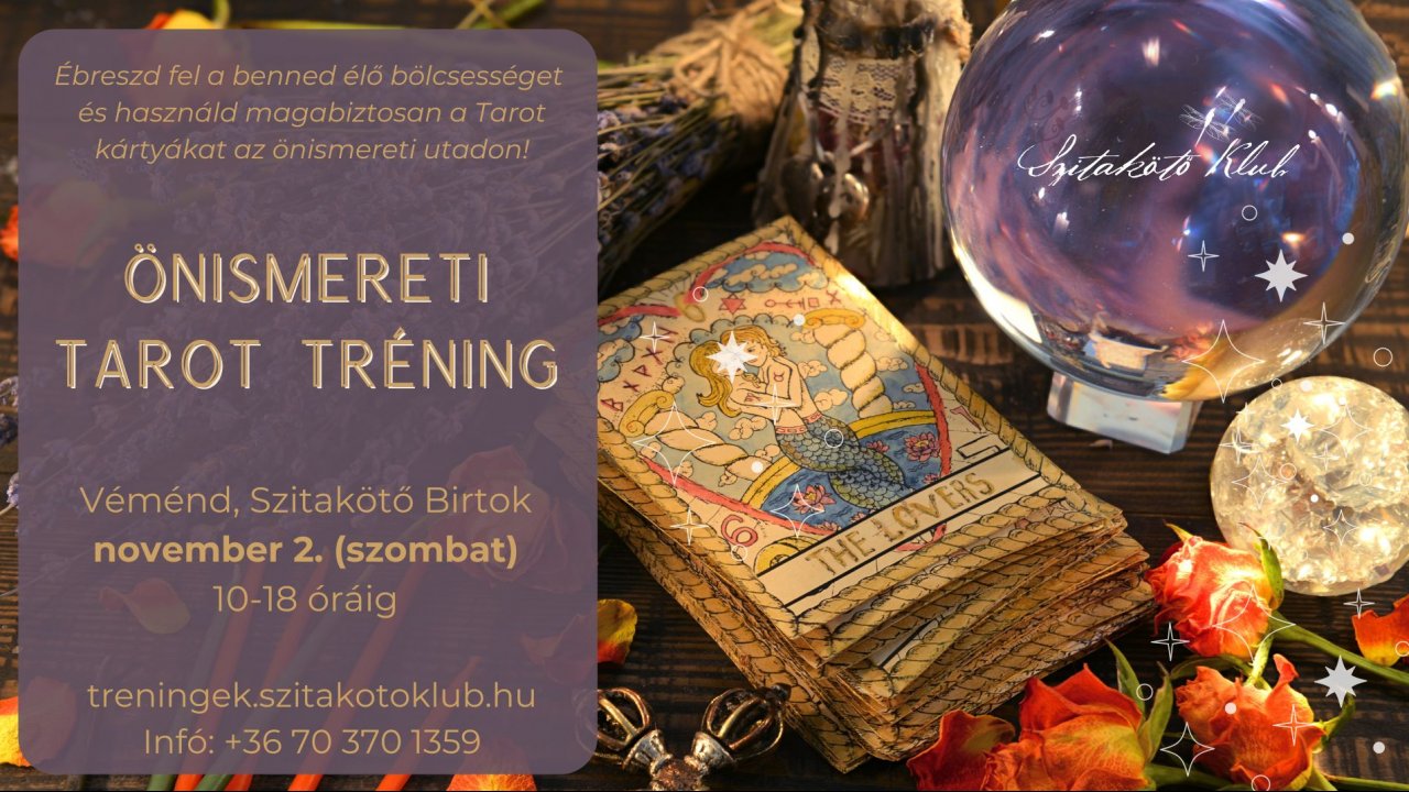 Önismereti Tarot Alaptréning