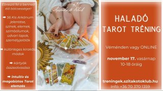 Tarot Haladó Tréning / nov.17. vasárnap